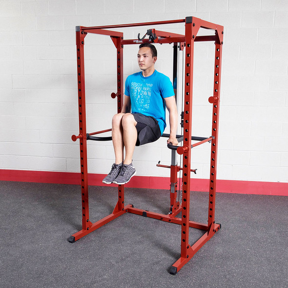 Power Rack Dip Attachment