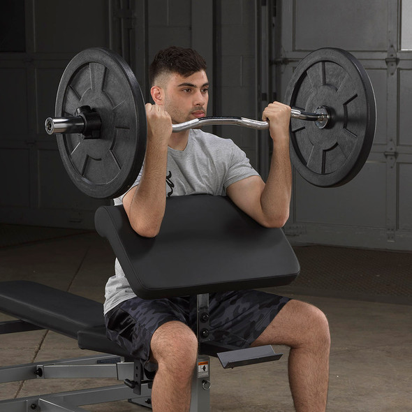 Body-Solid Weight Bench Preacher Curl Attachment