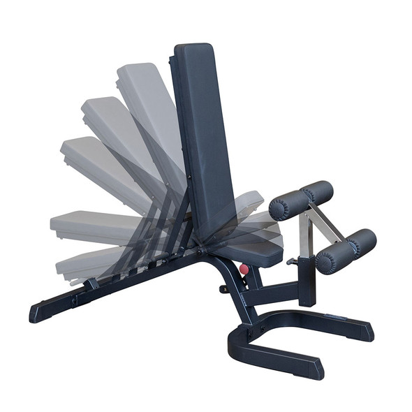 Body-Solid Heavy Duty Flat-Incline-Decline Bench