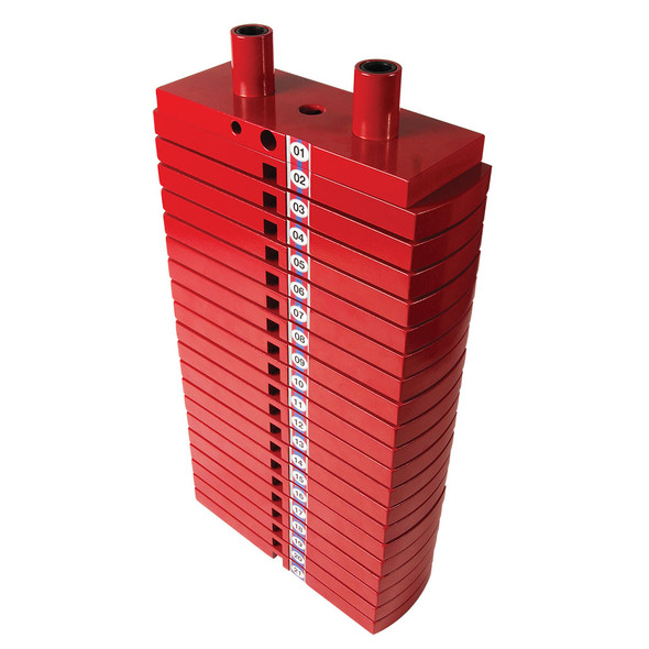 210 lb. Premium Selectorized Weight Stack with Top Plate
