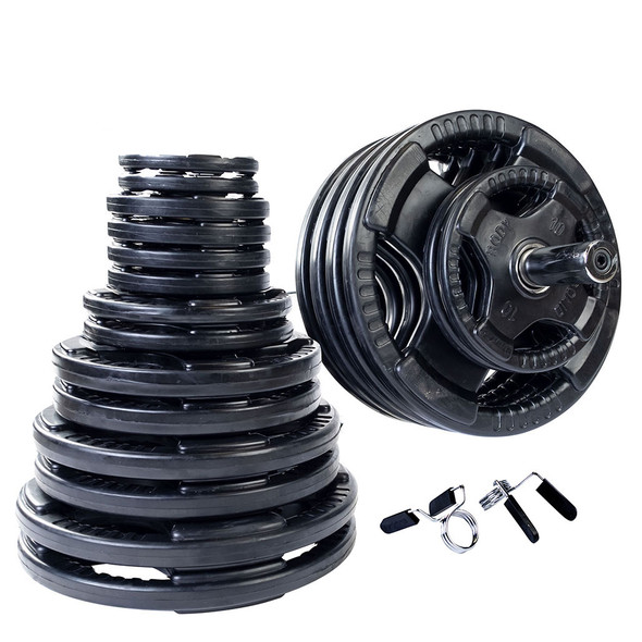 Body-Solid Rubber Grip Olympic Weight Sets OSR