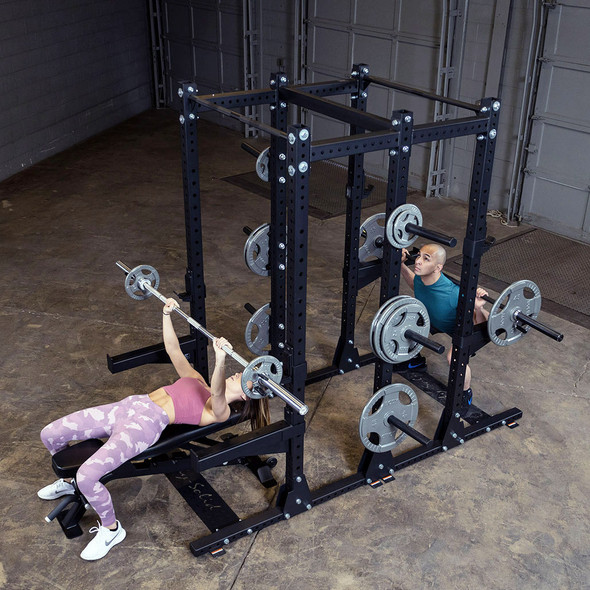 Pro ClubLine Double Half Rack