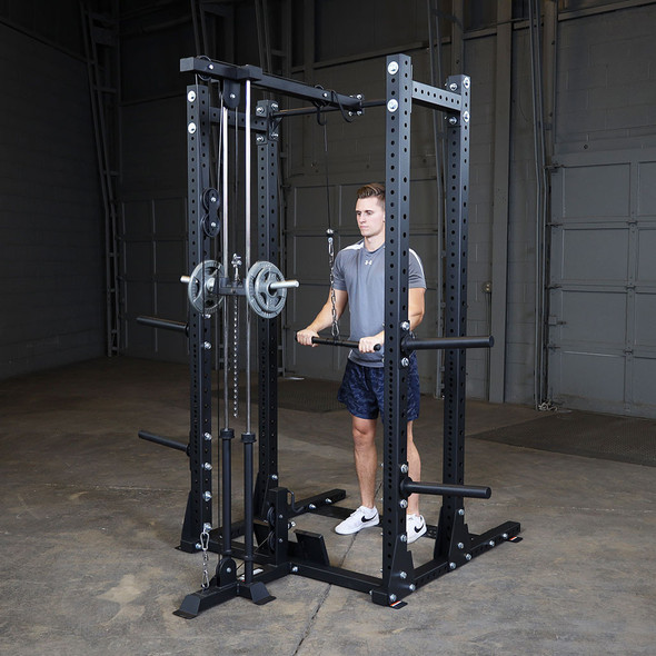 Pro ClubLine Half Rack Lat Attachment